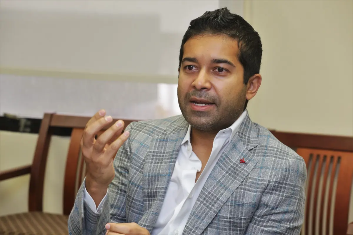 Fahad Ghaffar and associates at a Puerto Rico business event